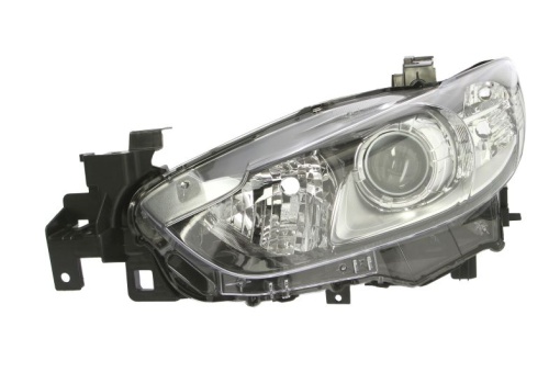 Far fata Stanga (H11/H15/W5W/WY21W, electric, fara motoras, culoare insert: negru, culoare semnalizator: transparent) potrivit MAZDA 6, 6/KOMBI