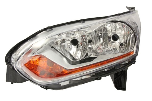 Far fata Stanga (H15/H7/PW24W/W5W, electric, cu motor, culoare insert: cromat) potrivit FORD TOURNEO CONNECT V408 NADWOZIE WIELKO, TRANSIT CONNECT, TRANSIT CONNECT V408/MINIVAN