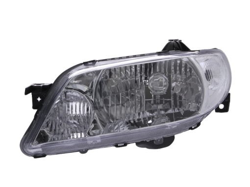 Far fata Stanga (H4, electric, fara motoras, culoare insert: cromat) potrivit MAZDA 323 F VI, 323 S VI 01.01-12.03