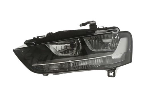 Far fata Stanga (H7/H7, electric, cu motor, culoare insert: negru, culoare semnalizator: alb) potrivit AUDI A4 ALLROAD B8, A4 B8