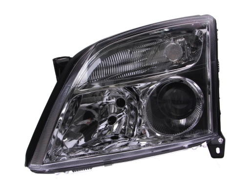 Far fata Stanga (H7/H7, electric, fara motoras, culoare insert: cromat) potrivit OPEL SIGNUM, VECTRA C, VECTRA C GTS -09.05