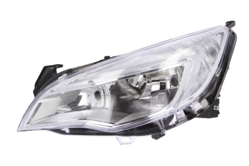 Far fata Stanga (H7/H7/W21, electric, cu motor, culoare insert: cromat) potrivit OPEL ASTRA J, ASTRA J GTC