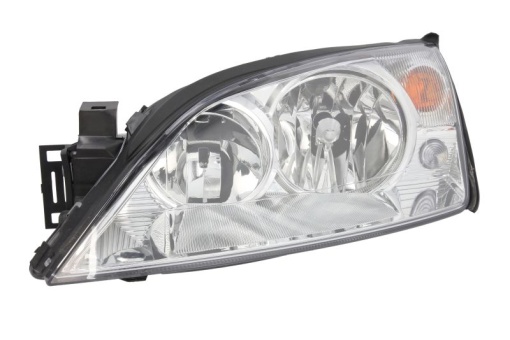 Far fata Stanga (halogen, H1/H7/P21W/W5W, electric, fara motoras, culoare insert: cromat, culoare semnalizator: galben) potrivit FORD MONDEO III -03.07