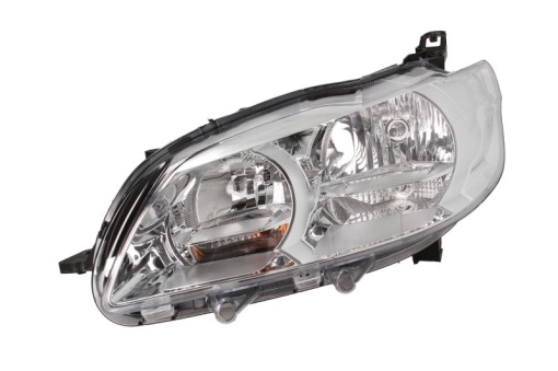 Far fata Stanga (halogen, H1/H7/W5W, electric, cu motor, culoare semnalizator: transparent) potrivit PEUGEOT 301
