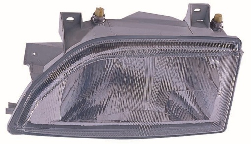 Far fata Stanga (halogen, H4/W5W, electric, manual, mecanic, fara motoras, culoare insert: cromat) potrivit FORD ESCORT V, ESCORT V EXPRESS, ORION III -01.95