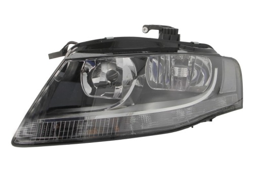 Far fata Stanga (halogen, H7, electric, cu motor, culoare insert: intuneric) potrivit AUDI A4 ALLROAD B8, A4 B8
