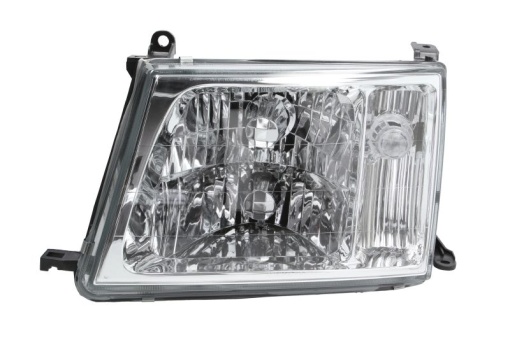 Far fata Stanga (HB3/HB4, mecanic, fara motoras, culoare insert: cromat) potrivit TOYOTA LAND CRUISER 100 -12.04