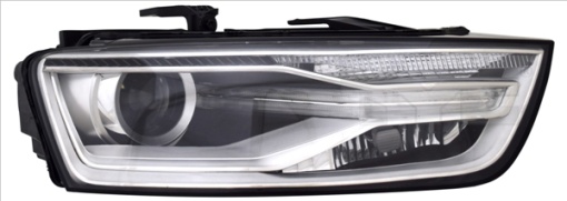Far stanga (D5S/H8/LED, electric, cu motor, fara controler LED; fara controler) potrivit AUDI Q3 8U 01.15-07.18 - Img 1