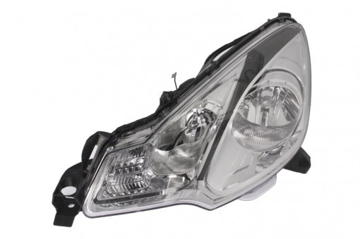 Far Stanga (H1/H7, electric, cu motor, culoare insertie: negru) potrivit CITROEN C3 I, C3 II, DS3