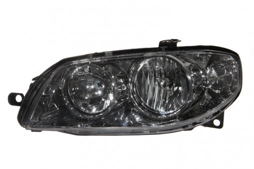 Far stanga (H1/H7, reglaj electric, fundal negru) FIAT PUNTO 2003-2012