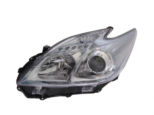 Far Stanga (H11/HB3, electric, fara motoras, culoare insertie: cromat) potrivit TOYOTA PRIUS
