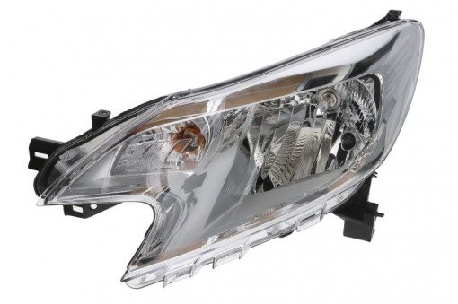 Far Stanga (H4, electric, cu motor, culoare semnalizator: portocaliu) potrivit NISSAN NOTE