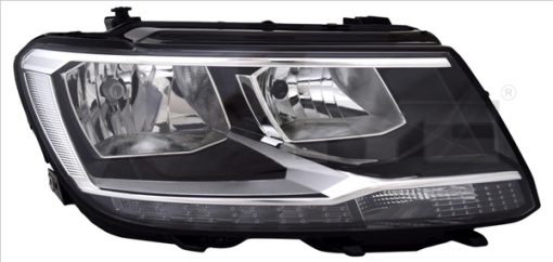 Far stanga (H7/H7/LED, cu motor) potrivit VW TIGUAN II 01.16-12.19