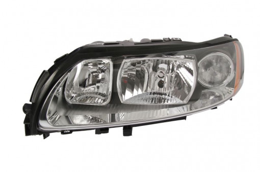 Far Stanga (H7/H9, electric, cu motor, culoare insertie: gri) potrivit VOLVO S60 I, V70 II, XC70 I