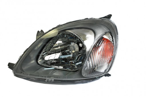 Far Stanga (halogen, H4, electric, fara motoras, culoare insertie: cromat) potrivit TOYOTA YARIS -06.03 - Img 1