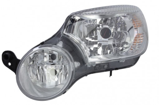 Far Stanga (halogen, H4/H7/W5W, electric, cu motor, culoare insertie: cromat) potrivit SKODA YETI