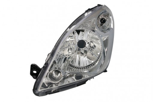 Far Stanga (halogen, H4/W5W, electric, cu motor, culoare insertie: cromat, culoare semnalizator: transparent) potrivit SUZUKI SPLASH -12.10