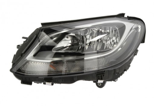 Far Stanga (halogen, H7/PWY24W, electric, cu motor, bec) potrivit MERCEDES C (A205), C (C205), C T-MODEL (S205), C (W205)