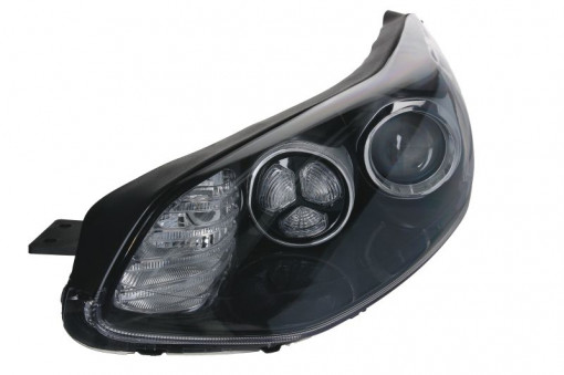 Far Stanga (HB3/LED, electric, cu motor) potrivit KIA SPORTAGE II, SPORTAGE III, SPORTAGE IV -07.18