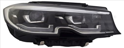 Far stanga (LED, LED, electric, cu motor, fara DRL LED module; fara controler LED) potrivit BMW 3 G20, G21 10.18-05.22