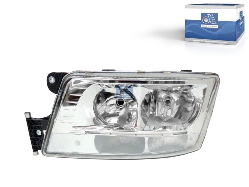 Fat stanga (2*H7/2*LED/PY21W, electric, cu motor, cu lumina de zi, culoare insert: crom platinat) EURO 6 potrivit MAN TGS I, TGX I 09.16-09.21