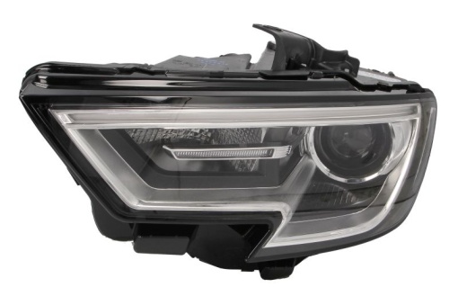Fat stanga (D5S/H8/LED, electric, cu motor, fara unitate control lumini; fara unitate control lumini LED) potrivit AUDI A3 8V 06.16-05.20