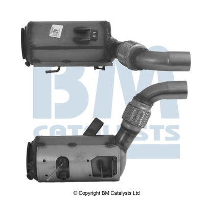 Filtru particule Diesel potrivit BMW 3 (E90), 3 (E91), 3 (E92), 3 (E93), 5 (E60), 5 (E61), X3 (E83), X5 (E70) 3.0D 12.04-12.13