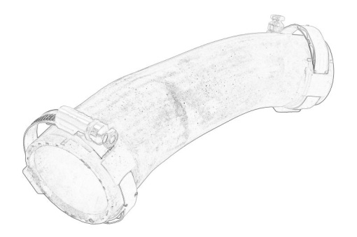 Furtun radiator dreapta potrivit HYUNDAI I40 I, I40 I CW 1.6/1.7D/2.0 07.11-05.19