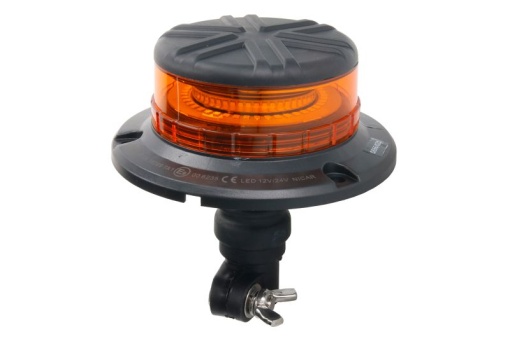 Girofar (portocaliu, 12/24V, LED, LED, Fixare flexibilă, tubular cap, numar programe: 3) - Img 1