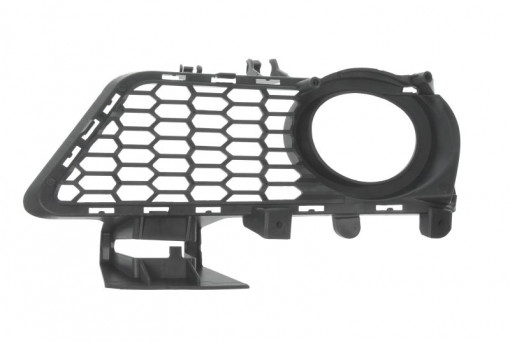 Grila bara Dreapta cu locas proiector, plastic, negru potrivit BMW 3 F30, F80, 3 F31 11.11-06.19 09.14-02.17