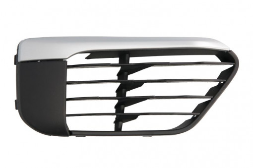 Grila bara Dreapta X-LINE, plastic, argintiu/negru potrivit BMW X1 F48 11.14- 09.15-