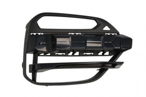 Grila bara fata Dreapta Interior, cu locas proiector, negru potrivit BMW IX3 G08, X3 G01, F97 08.17- 10.17-