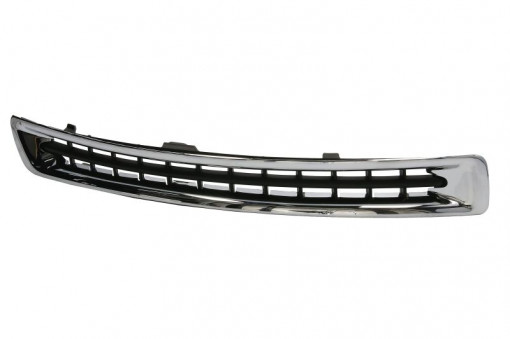 Grila bara fata Dreapta plastic, crom/negru potrivit VOLVO XC90 I 06.02-12.14 05.06-09.14