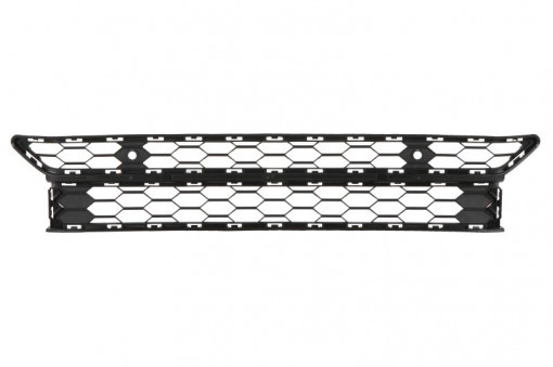 Grila bara fata mijloc cu locas senzorii parcare, negru potrivit VW AMAROK 11.11-05.22 05.16-