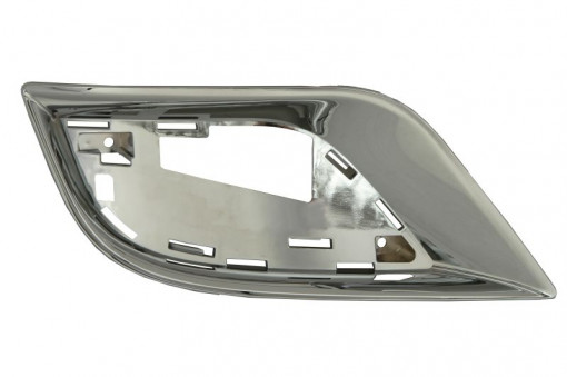 Grila bara fata Stanga plastic, crom potrivit JEEP GRAND CHEROKEE IV 11.10- 10.16-