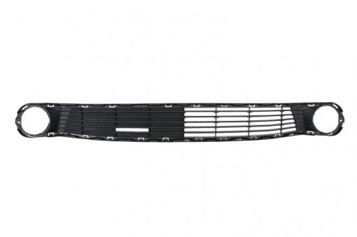 Grila bara Inferior, cu locas proiector, plastic, negru potrivit TOYOTA AYGO 05.14- 05.14-