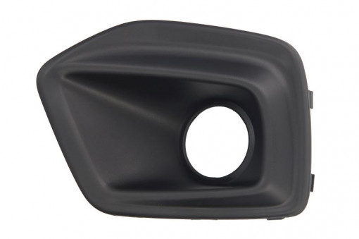 Grila bara Stanga cu locas proiector, plastic, negru potrivit FIAT FIORINO/MINIVAN 11.07- 01.16- - Img 1