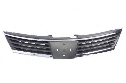 Grila fata negru/crom NISSAN TIIDA intre 2007-2012