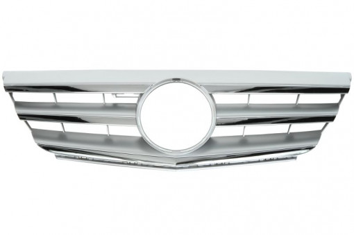 Grila radiator (argintiu/crom) potrivit MERCEDES B SPORTS TOURER (W245) 1.5-2.0D 03.05-11.11 -11.11