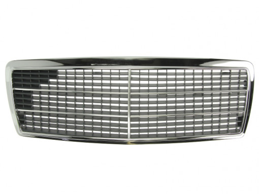 Grila radiator (complet, crom/negru) potrivit MERCEDES C T-MODEL (S202), C (W202) 1.8-4.3 03.93-03.01