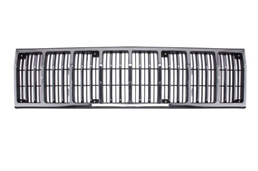 Grila radiator (crom/negru) potrivit JEEP CHEROKEE, GRANDEER 2.1D-5.9 09.79-09.01 01.88-12.90