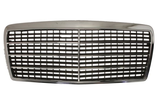 Grila radiator (crom) potrivit MERCEDES 124 (A124), 124 (C124), 124 T-MODEL (S124), 124 (W124), E (A124), E (C124), E T-MODEL (S124), E (W124) 2.0-6.0 01.85-03.98