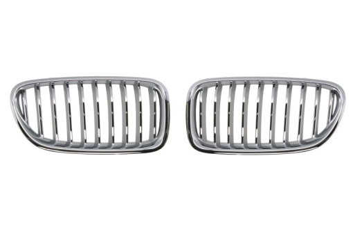 Grila radiator Dreapta/Stanga negru-mat potrivit BMW 5 F10, 5 F11 1.6-4.4 11.09-02.17 -02.17