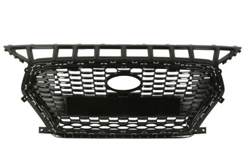 Grila radiator negru potrivit HYUNDAI I30 1.0-2.0 11.16- dupa 2017