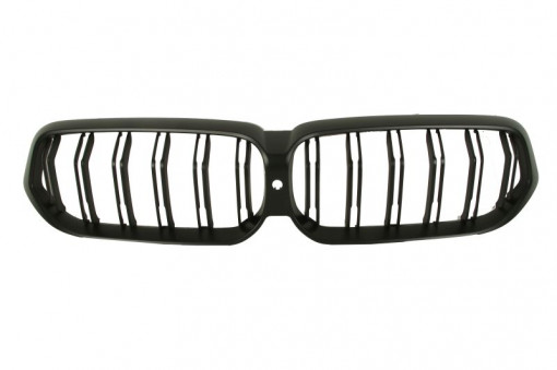Grila radiator stanga/dreapta (set, pachet M, negru-mat) potrivit BMW 6 GRAN TURISMO G32 11.17-