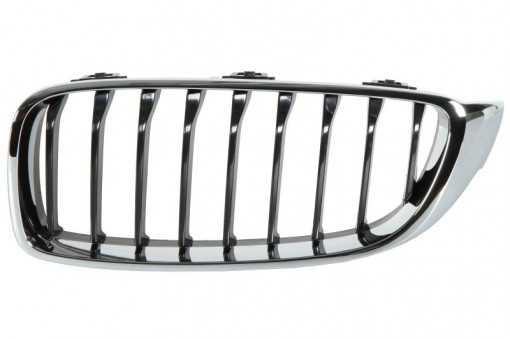 Grila radiator Stanga (SPORT, crom/negru) potrivit BMW 4 (F32, F82), 4 (F33, F83), 4 GRAN COUPE (F36) 1.5-3.0D 07.13-05.21