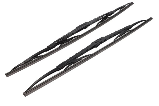 Lamela stergator fata (la cutie, 2 buc) cadru cu spoiler NR. 608S TWIN 600/550mm - Img 1