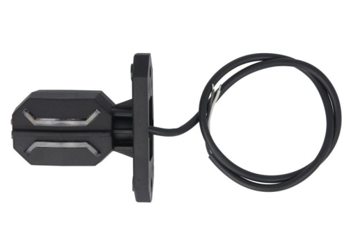 Lumina clarificare lumini stanga/dreapta; Dragon, forma: dreptunghiular, portocaliu/rosu/alb, LED lungime cablu 600mm, brat scurt, 12/24V (IP68, Dragon)