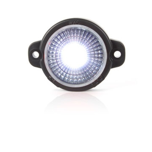 Lumina clarificare lumini stanga/dreapta, forma: rotund, alb, LED, 12/24V