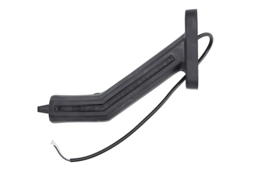 Lumina delimitare stanga, portocaliu/rosu/alb, LED lungime cablu 400mm, pe brațul lung, 12/24V (IP6K9K)